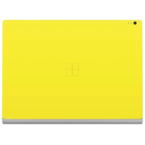 Yellow Solid Surface Book 2 13.5in Skin